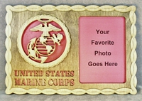 Marine Picture Frame 5x7P - Click Image to Close